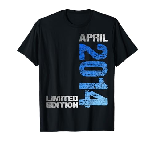 April 2014 Junge Mädchen 11. Geburtstag Limited Edition 11 T-Shirt von Lustige Geschenke zum 11. Geburtstag 2014