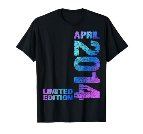 April 2014 Junge Mädchen 11. Geburtstag Limited Edition 11 T-Shirt von Lustige Geschenke zum 11. Geburtstag 2014