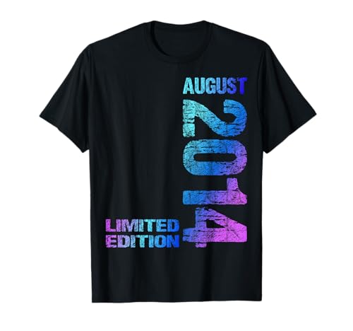 August 2014 Junge Mädchen 11. Geburtstag Limited Edition 11 T-Shirt von Lustige Geschenke zum 11. Geburtstag 2014