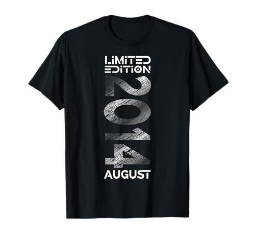 Limited Edition August 2014 Junge Mädchen 11. Geburtstag T-Shirt von Lustige Geschenke zum 11. Geburtstag 2014