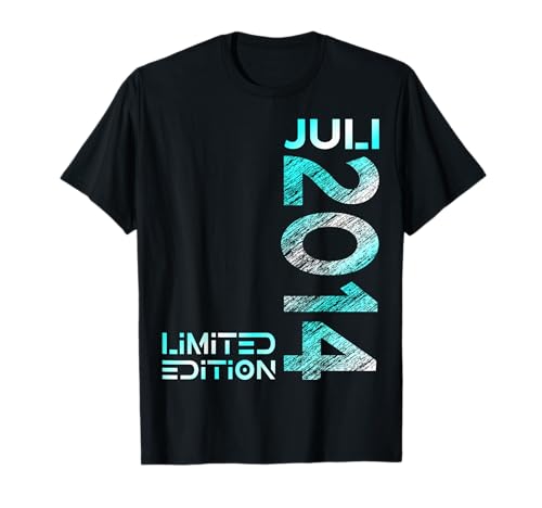 Limited Edition Juli 2014 Junge Mädchen 11. Geburtstag T-Shirt von Lustige Geschenke zum 11. Geburtstag 2014