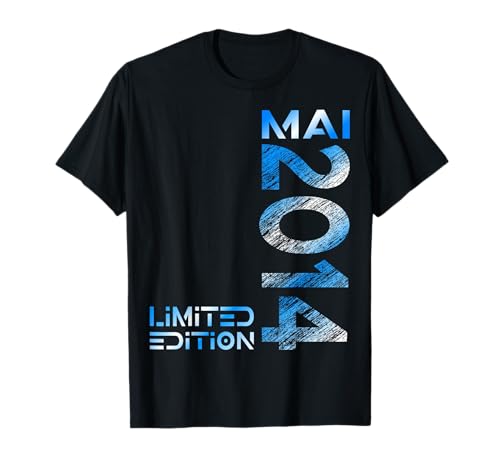 Limited Edition Mai 2014 Junge Mädchen 11. Geburtstag T-Shirt von Lustige Geschenke zum 11. Geburtstag 2014