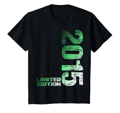 2015 Junge Mädchen 10. Geburtstag Limited Edition 10 T-Shirt von Lustige Geschenke zum 10. Geburtstag 2015