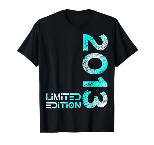 Lustige Geschenke zum 12. Geburtstag 2013 T-Shirt für Mädchen, Schwarz, S, Kurzarm, Unisex, Klassisch Einfarbig, Rundhals, Sommer, Imported, Polyester 100% von Lustige Geschenke zum 12. Geburtstag 2013