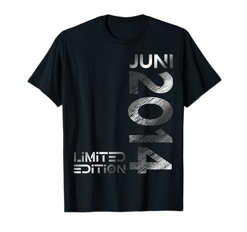 Limited Edition Juni 2014 Junge Mädchen 11. Geburtstag T-Shirt von Lustige Geschenke zum 11. Geburtstag 2014