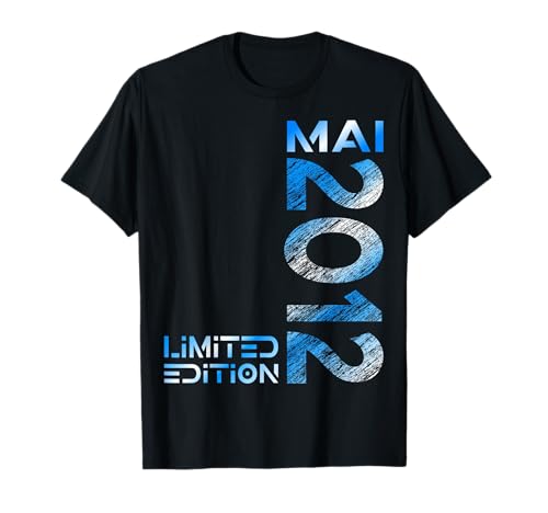 Limited Edition Mai 2012 Junge Mädchen 12. Geburtstag T-Shirt von Lustige Geschenke zum 12. Geburtstag 2012