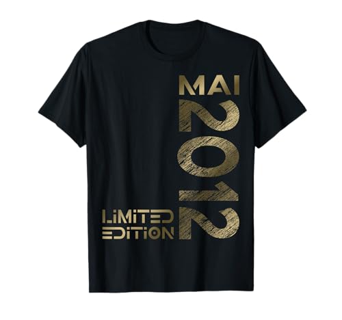 Limited Edition Mai 2012 Junge Mädchen 13. Geburtstag T-Shirt von Lustige Geschenke zum 13. Geburtstag 2012