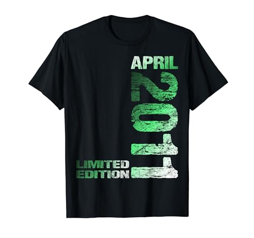 April 2011 Junge Mädchen 13. Geburtstag Limited Edition 13 T-Shirt von Lustige Geschenke zum 13. Geburtstag 2011