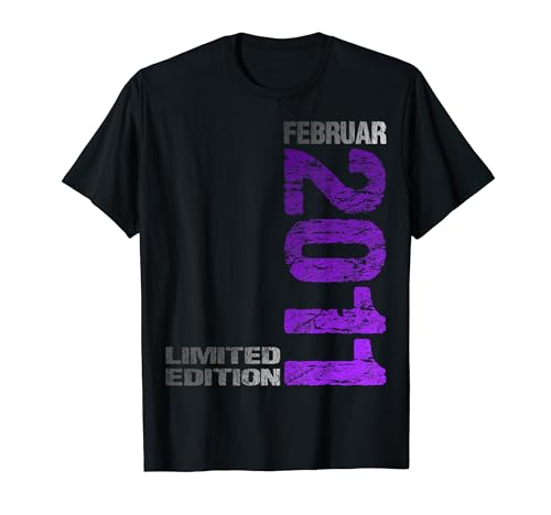 Februar 2011 Junge Mädchen 13. Geburtstag Limited Edition 13 T-Shirt von Lustige Geschenke zum 13. Geburtstag 2011