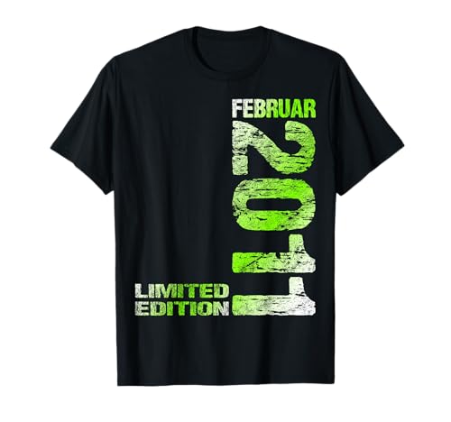 Februar 2011 Junge Mädchen 14. Geburtstag Limited Edition 14 T-Shirt von Lustige Geschenke zum 14. Geburtstag 2011
