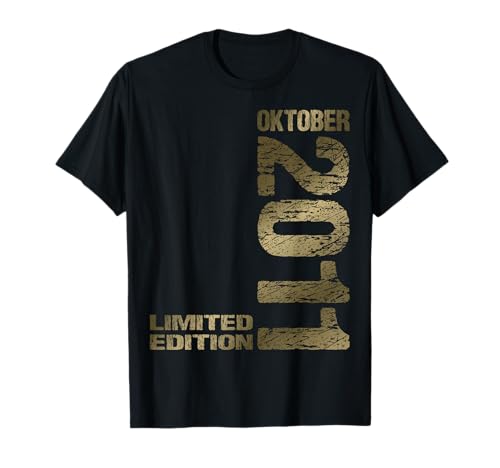 Limited Edition Oktober 2011 Junge Mädchen 14. Geburtstag T-Shirt von Lustige Geschenke zum 14. Geburtstag 2011