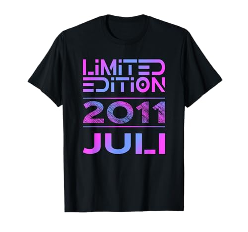 Limited Edition Juli 2011 Mädchen Junge 14. Geburtstag T-Shirt Limited Edition Juli 2011 Mädchen Junge 14. Geburtstag T-Shirt von Lustige Geschenke zum 14. Geburtstag 2011