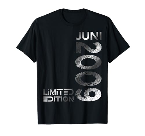 Limited Edition Juni 2009 Junge Mädchen 16. Geburtstag T-Shirt von Lustige Geschenke zum 16. Geburtstag 2009