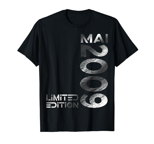 Limited Edition Mai 2009 Junge Mädchen 15. Geburtstag T-Shirt von Lustige Geschenke zum 15. Geburtstag 2009