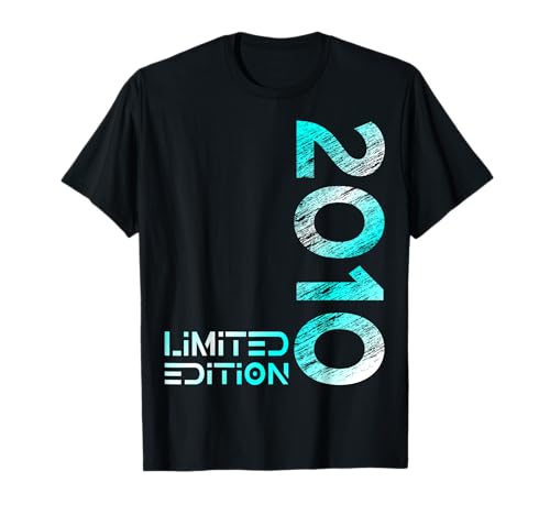 15. Geburtstag Limited Edition Jahrgang 2010 Junge Mädchen T-Shirt von Lustige Geschenke zum 15. Geburtstag 2010