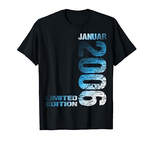 Januar 2006 Junge Mädchen 18. Geburtstag Limited Edition 18 T-Shirt von Lustige Geschenke zum 18. Geburtstag 2006