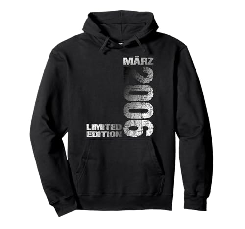 März 2006 Junge Mädchen 19. Geburtstag Limited Edition 19 Pullover Hoodie von Lustige Geschenke zum 19. Geburtstag 2006