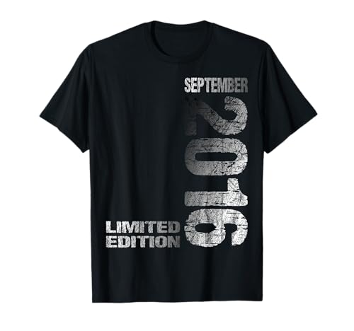 Limited Edition September 2016 Junge Mädchen 9. Geburtstag T-Shirt von Lustige Geschenke zum 9. Geburtstag 2016