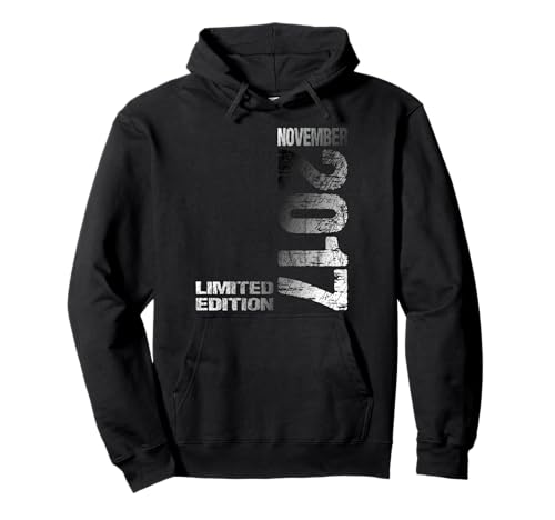 November 2017 Junge Mädchen 8. Geburtstag Limited Edition Pullover Hoodie von Lustige Geschenke zum 8. Geburtstag 2017