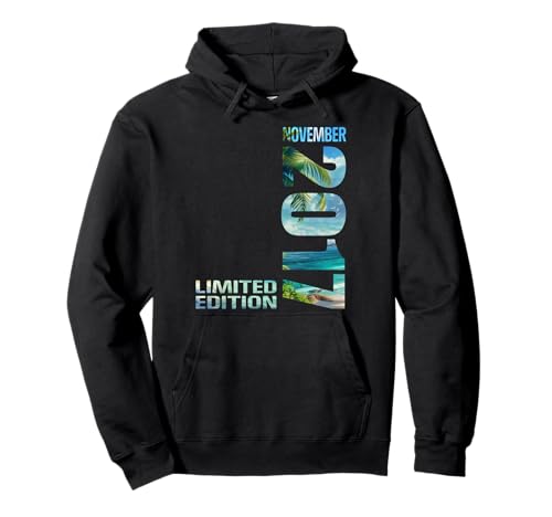 November 2017 Junge Mädchen 8. Geburtstag Limited Edition Pullover Hoodie von Lustige Geschenke zum 8. Geburtstag 2017