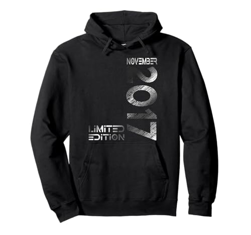 November 2017 Junge Mädchen 8. Geburtstag Limited Edition Pullover Hoodie von Lustige Geschenke zum 8. Geburtstag 2017