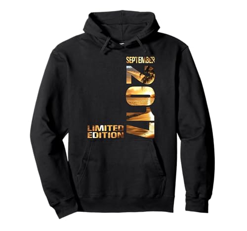 September 2017 Junge Mädchen 8. Geburtstag Limited Edition Pullover Hoodie von Lustige Geschenke zum 8. Geburtstag 2017