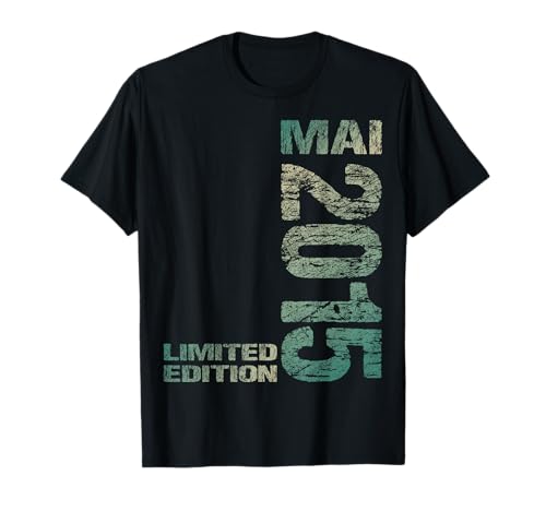 Mai 2015 Junge Mädchen 10. Geburtstag Limited Edition 10 T-Shirt von Lustige Geschenke zum 10. Geburtstag 2015