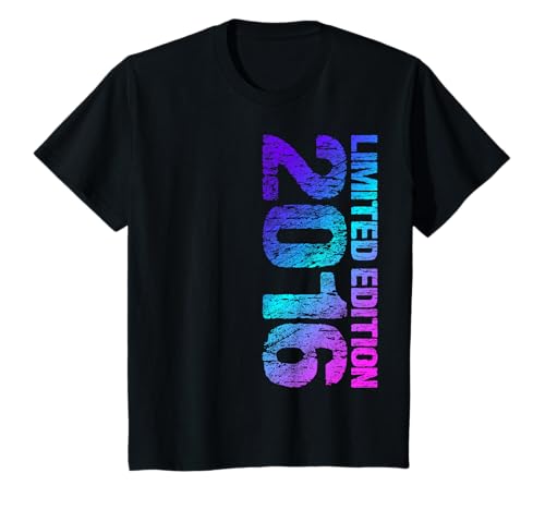 2016 Junge Mädchen 9. Geburtstag Limited Edition 9 T-Shirt von Lustige Geschenke zum 9. Geburtstag 2016