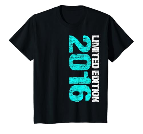 Kinder 2016 Junge Mädchen 9. Geburtstag Limited Edition 9 T-Shirt von Lustige Geschenke zum 9. Geburtstag 2016