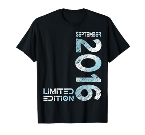 Limited Edition September 2016 Junge Mädchen 9. Geburtstag T-Shirt von Lustige Geschenke zum 9. Geburtstag 2016