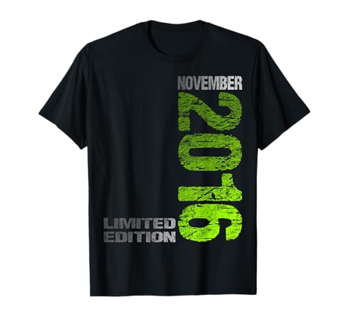November 2016 Junge Mädchen 9. Geburtstag Limited Edition T-Shirt von Lustige Geschenke zum 9. Geburtstag 2016
