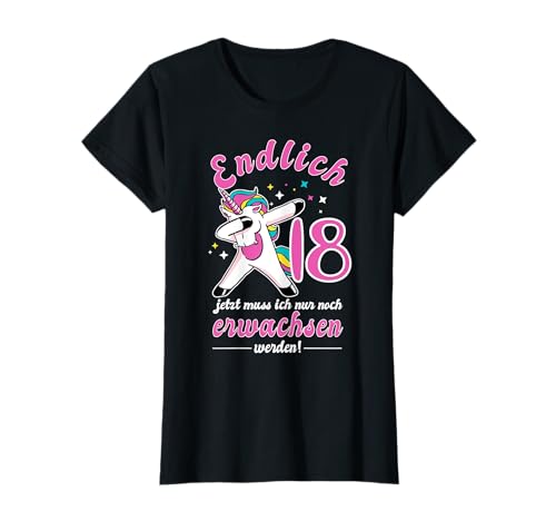 Lustig zum 18 Geburtstag Mädchen | 18 Jahre Geschenk-Idee T-Shirt Lustig zum 18 Geburtstag Mädchen | 18 Jahre Geschenk-Idee T-Shirt von Lustige Geschenke zur Deko 18 Geburtstag Mädchen