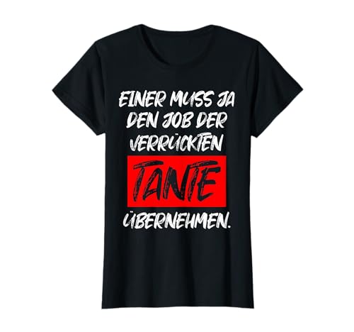 Tante Nichte Neffe Partnerlook Patentante Baby Geschenk T-Shirt von Lustige Geschenkidee Patin Spruch Familie Taufe