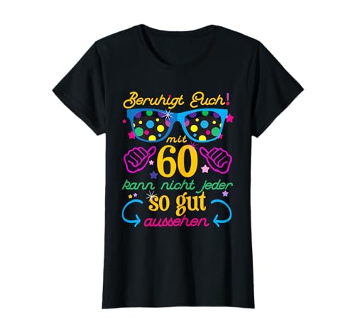 Damen 60 Geburtstag 1965 Jahrgang 60 Jahre Geschenk Frau T-Shirt Damen 60 Geburtstag 1965 Jahrgang 60 Jahre Geschenk Frau T-Shirt von Lustige Geschenkidee für Frauen zum 60. Geburtstag