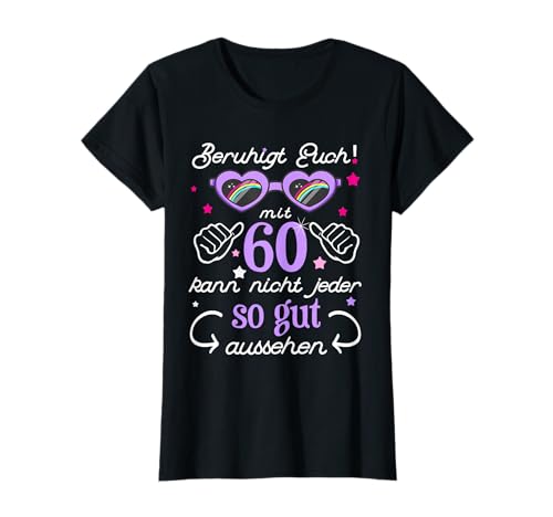 Damen 60. Geburtstag Jahrgang 1965 60 Jahre Geschenk Frau T-Shirt Damen 60. Geburtstag Jahrgang 1965 60 Jahre Geschenk Frau T-Shirt von Lustige Geschenkidee für Frauen zum 60. Geburtstag