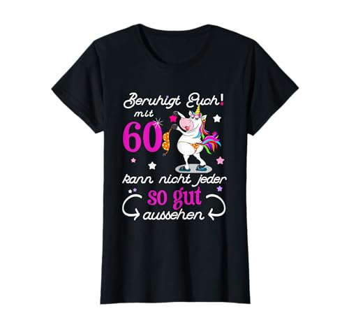 Damen 60. Geburtstag Jahrgang 1965 60 Jahre Geschenk Frau T-Shirt Damen 60. Geburtstag Jahrgang 1965 60 Jahre Geschenk Frau T-Shirt von Lustige Geschenkidee für Frauen zum 60. Geburtstag