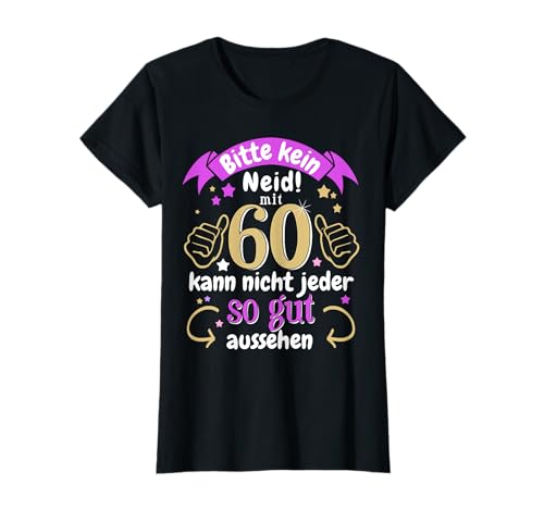 Damen 60. Geburtstag für Frauen 60 Jahre Geschenkidee 1965 T-Shirt Damen 60. Geburtstag für Frauen 60 Jahre Geschenkidee 1965 T-Shirt von Lustige Geschenkidee für Frauen zum 60. Geburtstag