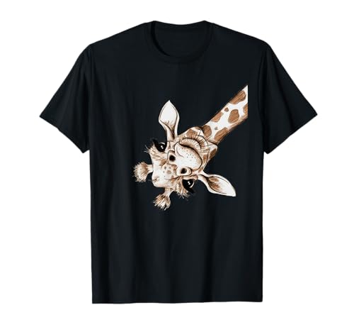 Love Giraffes Damen Shirt Giraffe Lovers für Kinder und Mädchen T-Shirt von Funny Giraffe safari animals costume girls mens