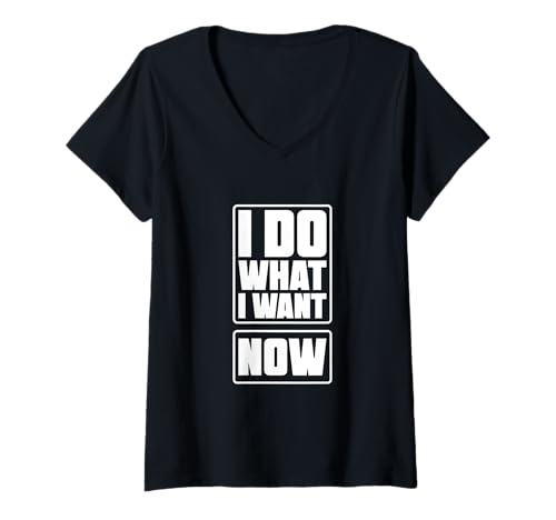 Damen I Do What I Want - Nach Scheidung frei T-Shirt mit V-Ausschnitt Damen I Do What I Want - Nach Scheidung frei T-Shirt mit V-Ausschnitt von Lustige Glückliche Scheidung Designs