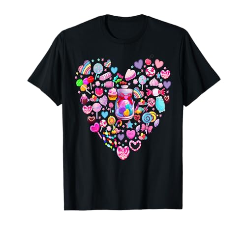 Süßigkeiten lustige Herzgrafik für nur ein Mädchen T-Shirt Süßigkeiten lustige Herzgrafik für nur ein Mädchen T-Shirt von Lustige Grafiken für Keksbackliebhaber