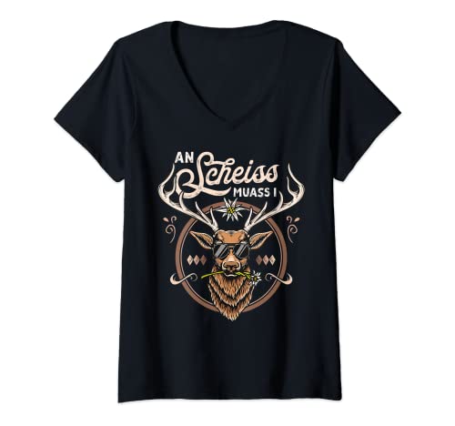 Damen Trachtenshirt Herren Outfit Passend für Oktoberfest Trachten T-Shirt mit V-Ausschnitt Damen Trachtenshirt Herren Outfit Passend für Oktoberfest Trachten T-Shirt mit V-Ausschnitt von Lustige Grantler T-Shirts bayrisch