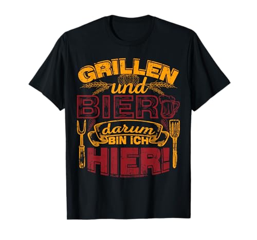 Koch Herren Grill räuchern genießen BBQ Party Geschenk | T-Shirt Koch Herren Grill räuchern genießen BBQ Party Geschenk | T-Shirt von Lustige Griller BBQ Bier Männer Spruch Geschenke