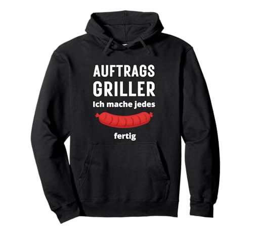 Auftragsgriller Schürze Griller Grillschürze Männer Lustig Pullover Hoodie Auftragsgriller Schürze Griller Grillschürze Männer Lustig Pullover Hoodie von Lustige Grillschürze für Männer Auftragsgriller
