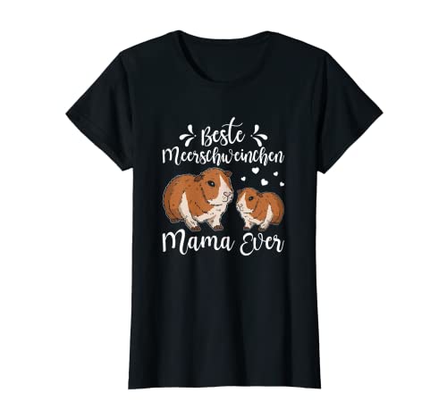Süßes Mädchen Beste Meerschweinchen Mama Ever T-Shirt Süßes Mädchen Beste Meerschweinchen Mama Ever T-Shirt von Lustige Guinea Pig Designs