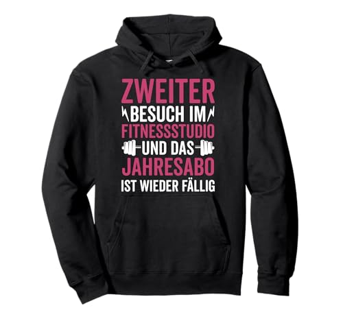 Workout Gym Spruch Fitness Damen Fitnessstudio Pullover Hoodie Workout Gym Spruch Fitness Damen Fitnessstudio Pullover Hoodie von Lustige Gym Shirts Damen