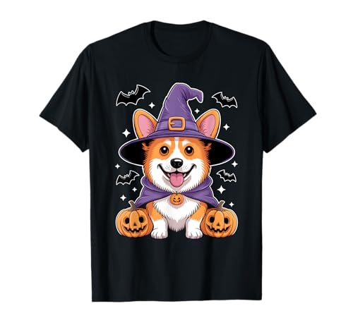 Halloween Kostüm Corgi Geschenke Outfit Damen Herren Kinder T-Shirt Halloween Kostüm Corgi Geschenke Outfit Damen Herren Kinder T-Shirt von Lustige Halloween Kostüme Shirts