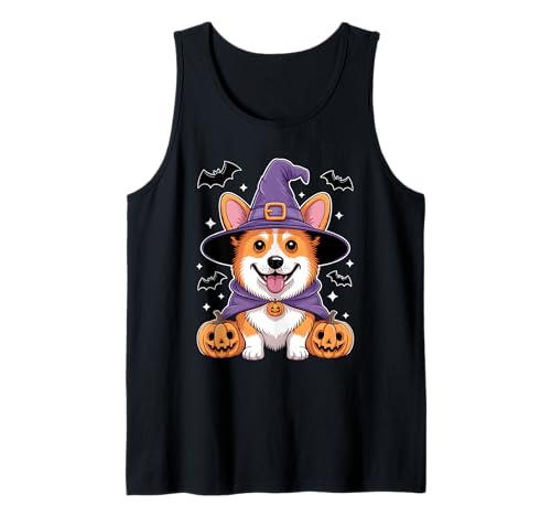 Halloween Kostüm Corgi Geschenke Outfit Damen Herren Kinder Tank Top Halloween Kostüm Corgi Geschenke Outfit Damen Herren Kinder Tank Top von Lustige Halloween Kostüme Shirts