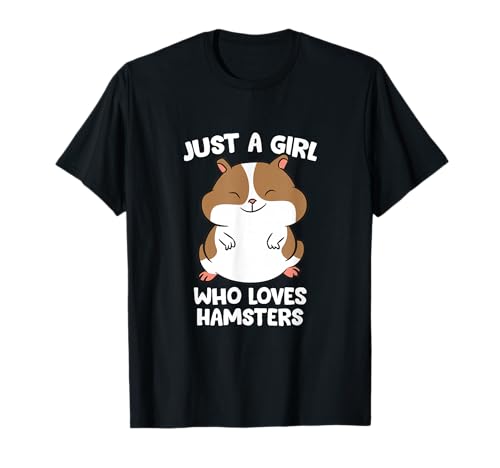 Nur Ein Mädchen das Hamster Liebt T-Shirt Nur Ein Mädchen das Hamster Liebt T-Shirt von Lustige Hamster Haustier Geschenke