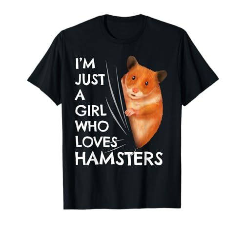 Goldhamster Outfit Damen Mädchen Tierfreund Geschenk Hamster T-Shirt von Lustige Hamster Sachen für Damen, Herren & Kinder