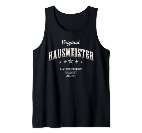 Herren Hausmeister Limited Edition Tank Top Herren Hausmeister Limited Edition Tank Top von Lustige Hausmeister Geschenke Männer